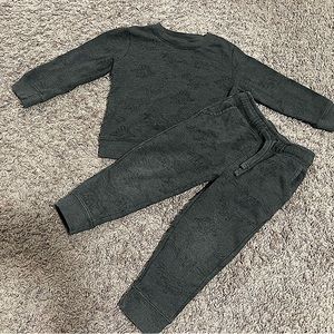 Cat Jack dinosaur print crewneck/sweatpants